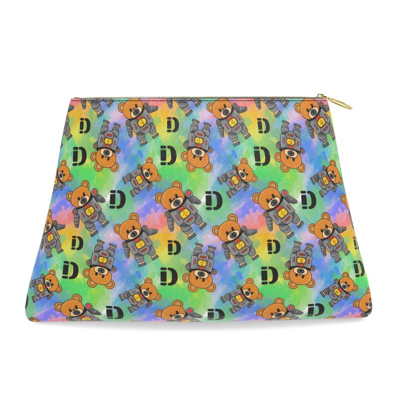 Rockateddy Zip Clutch