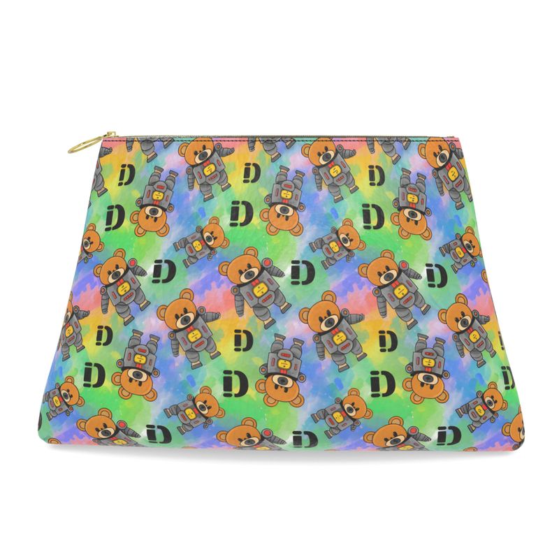 Rockateddy Zip Clutch